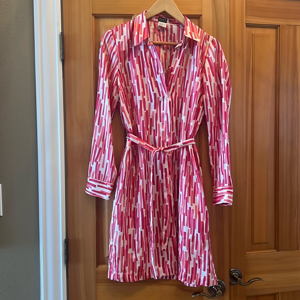 KORS Silk Shirt-Dress